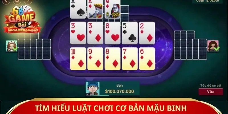 Tìm hiểu luật chơi cơ bản mậu binh